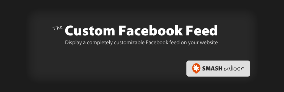 custom facebook feed
