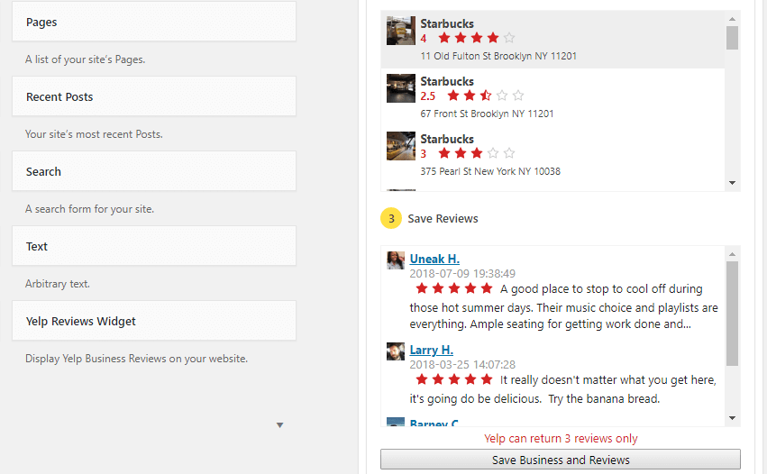 Yelp Reviews Pro