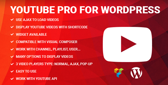 Youtube Pro for WordPress