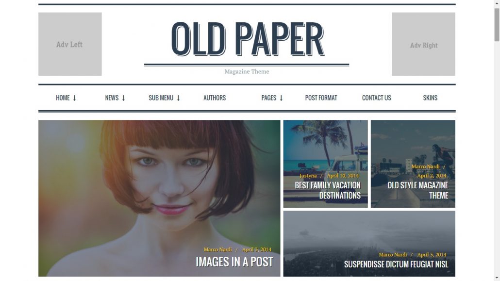 old-paper-review-wordpress-theme-affiliate-marketing