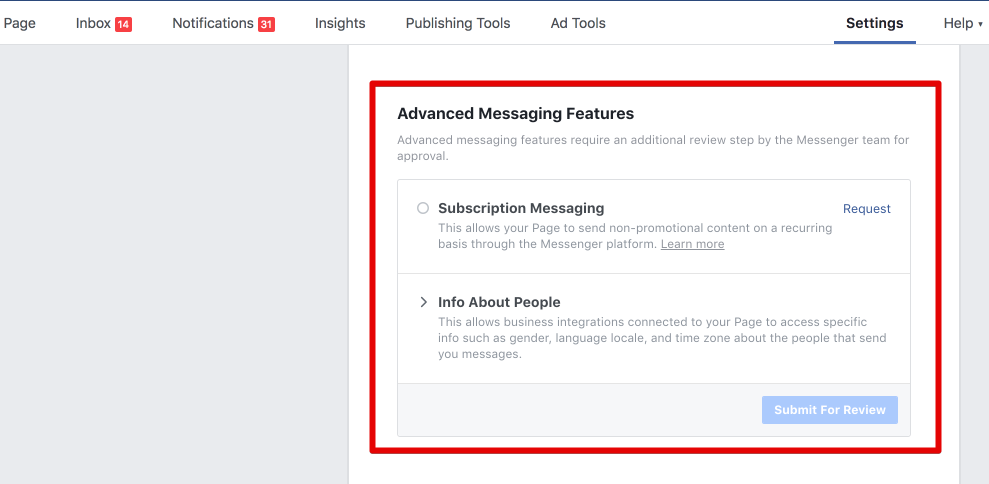 How to get Subscription Messaging Approval for your ...