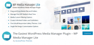 wp media manager lite