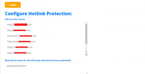 image hotlinking protection