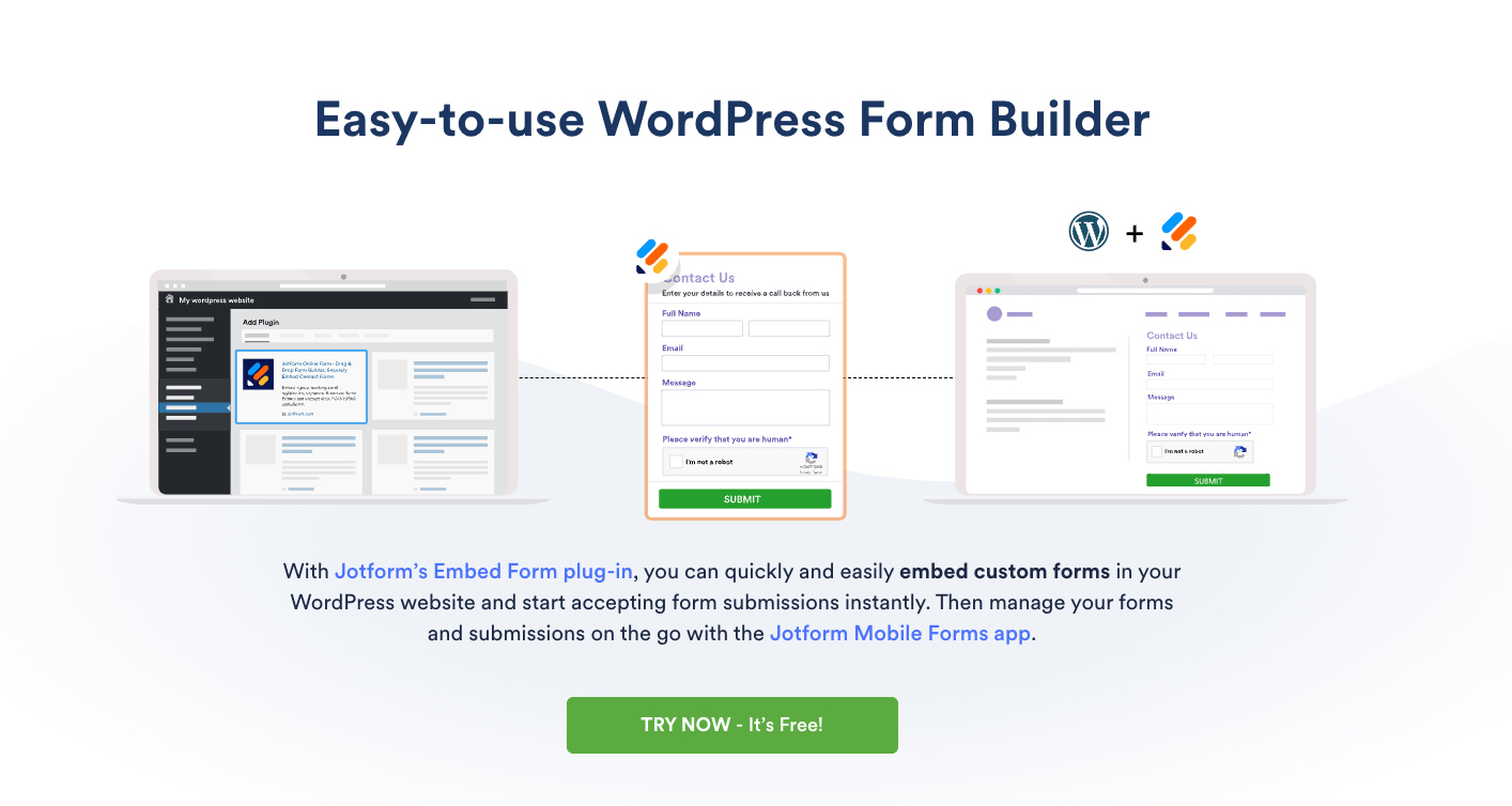Create Custom Forms in WordPress