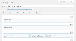 SiteOrigin Page Builder