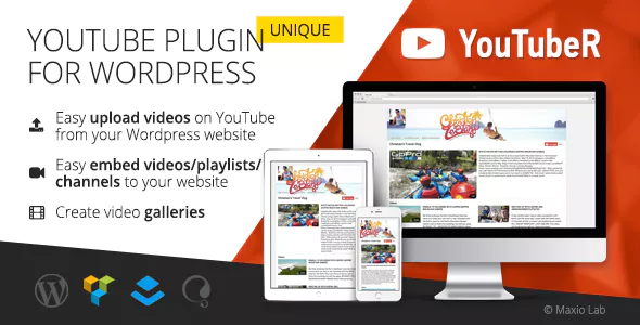 YouTubeR - Unique YouTube Video Feed & Gallery Plugin