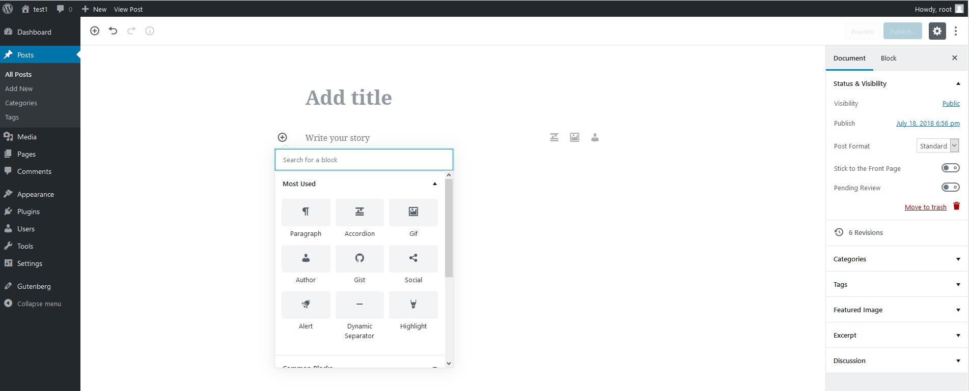 CoBlocks wordpress plugin