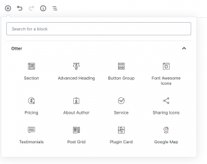Gutenberg Blocks and Template Library by Otter