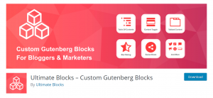 Ultimate Blocks wordpress plugin