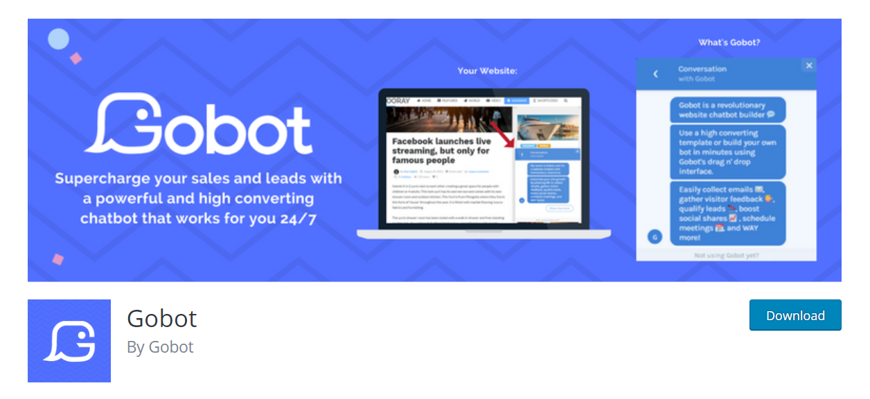 gobot wp plugin