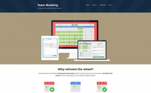 team booking plugin