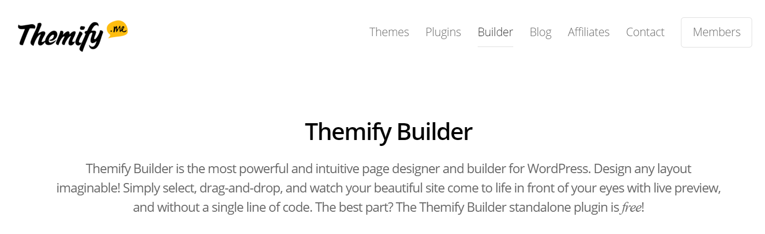 themify builder