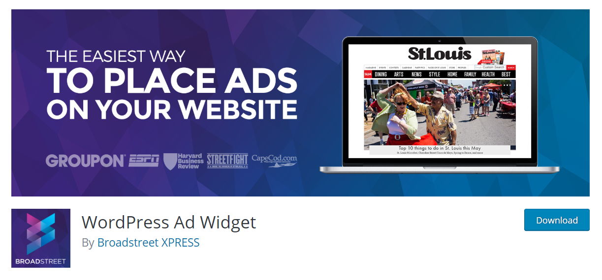 wordpress ad widget