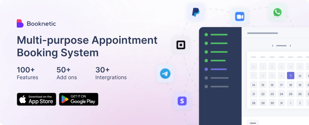 Booknetic - WordPress booking plugin
