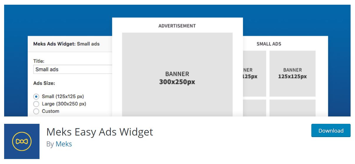 meks easy ads widget