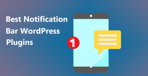 notifications bar wordpress