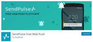 sendpulse free web push