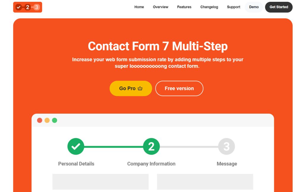 contact form 7 multi-step pro
