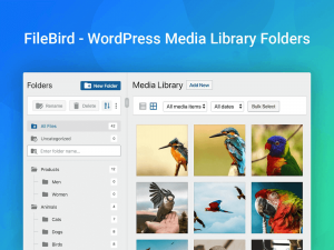 FileBird – WordPress Media Library Folders & File Manager