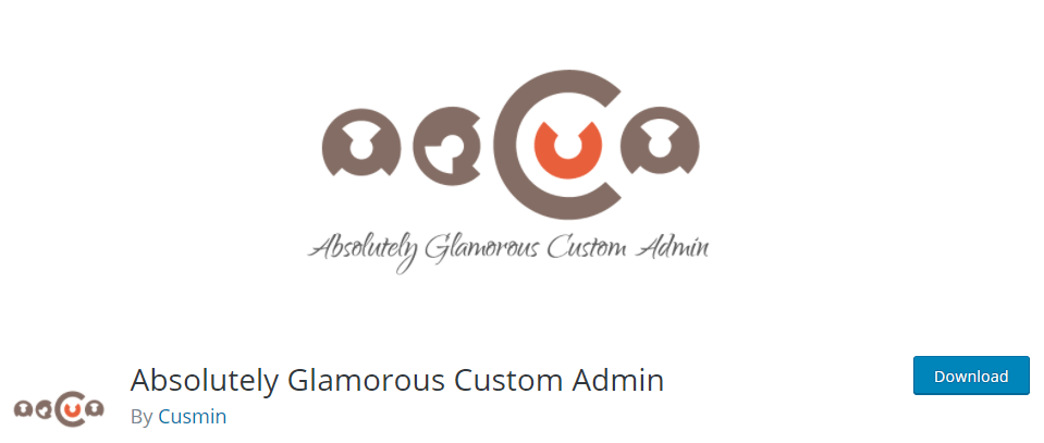 Absolutely Glamorous Custom Admin
