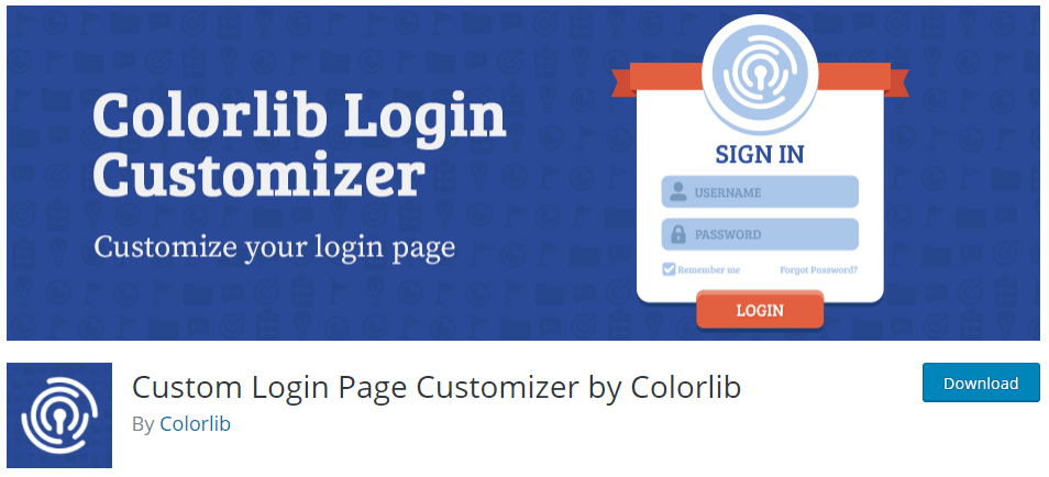 Custom Login Page Customizer