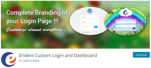 Erident Custom Login and Dashboard