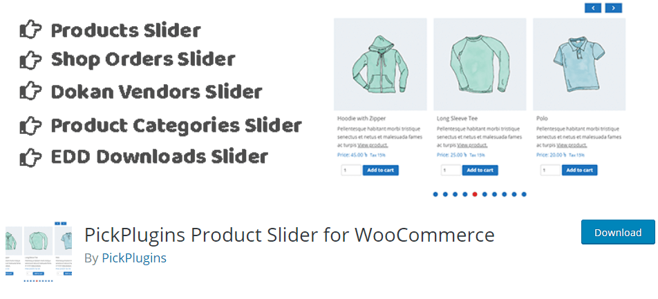 PickPlugins Product Slider for WooCommerce