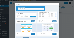 Travelpayouts WordPress widgets