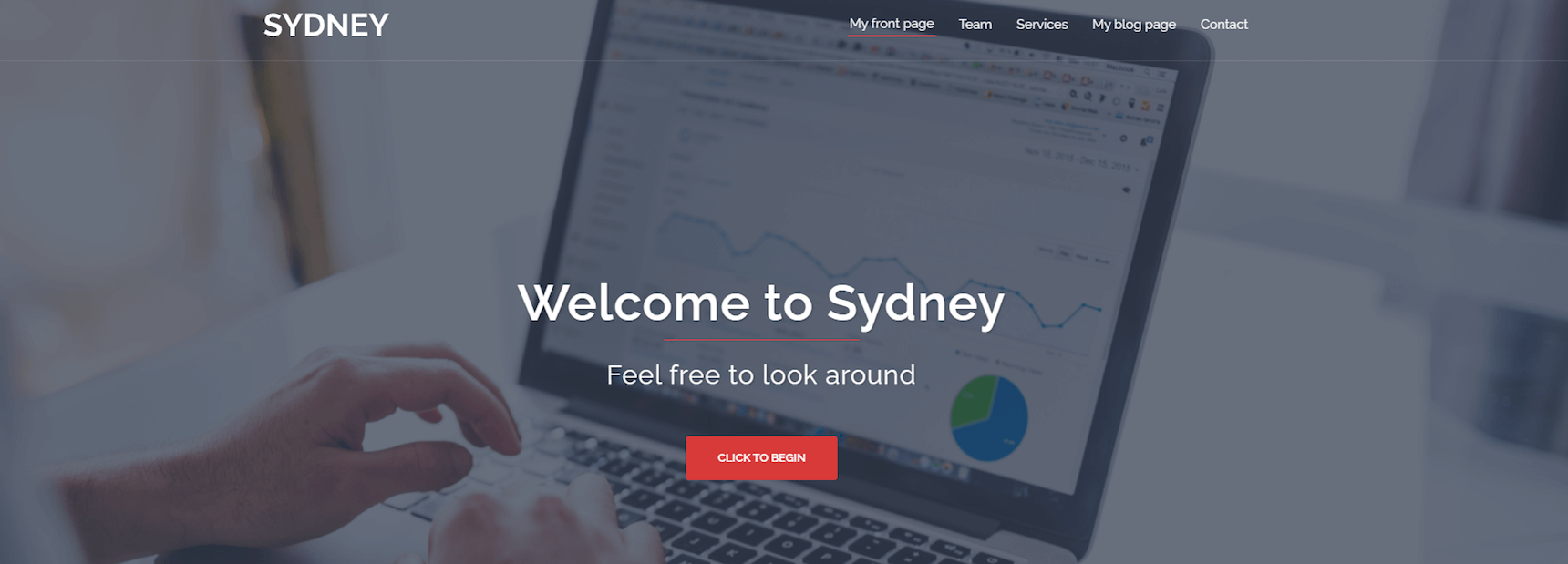 Sydney is one of the Best Free WordPress Themes for Small Business