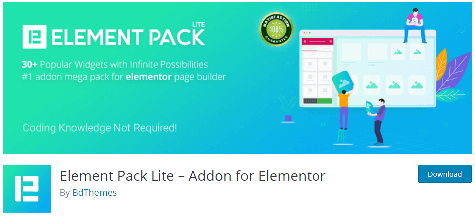 Element Pack For Elementor