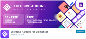 Exclusive Addons for Elementor