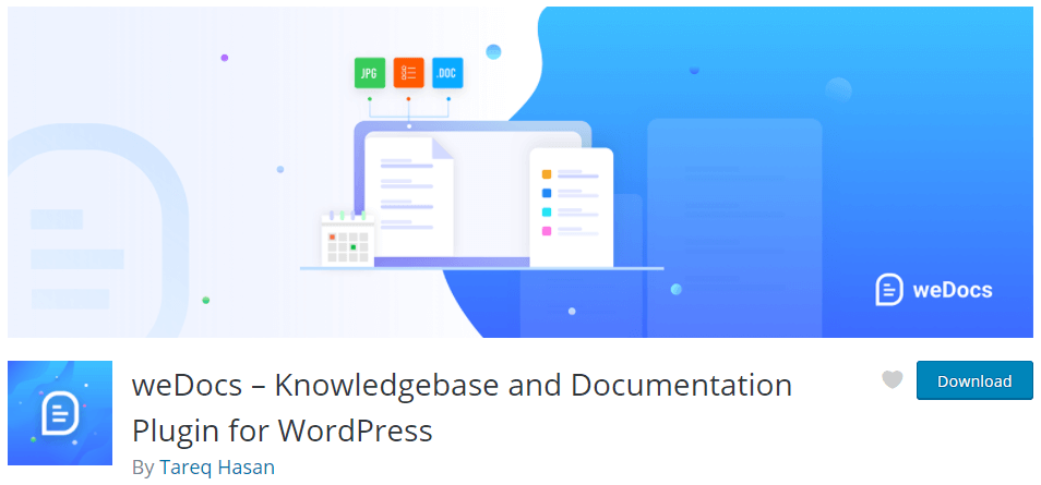 weDocs - WordPress document knowledgebase plugin