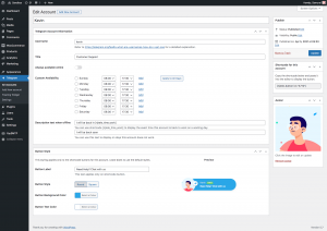 NinjaTeam Telegram widget's member options