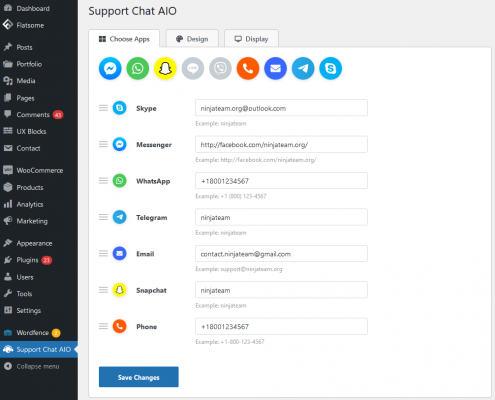 wordpress support chat all in one overall look 1