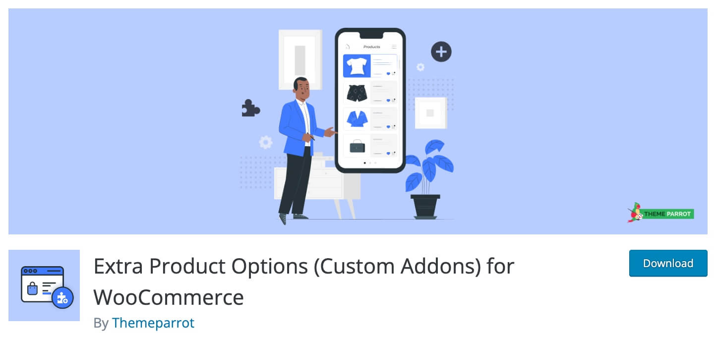 WooCommerce Extra Product Options by Themeparrot
