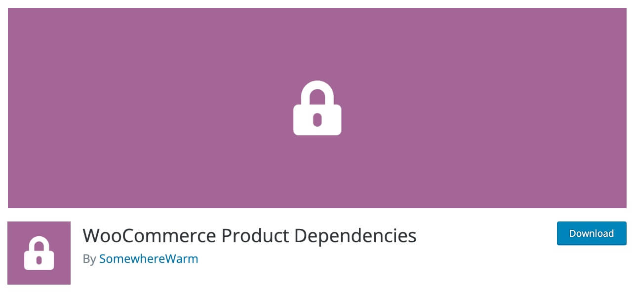WooCommerce Product Dependencies plugin