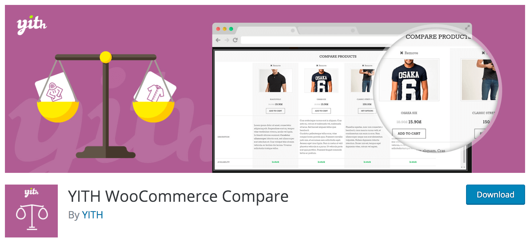 YITH WooCommerce Compare