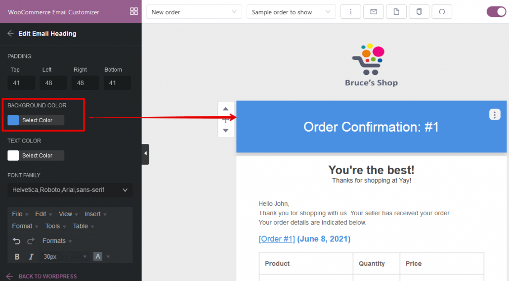 How to customize WooCommerce Emails - Ninja Team