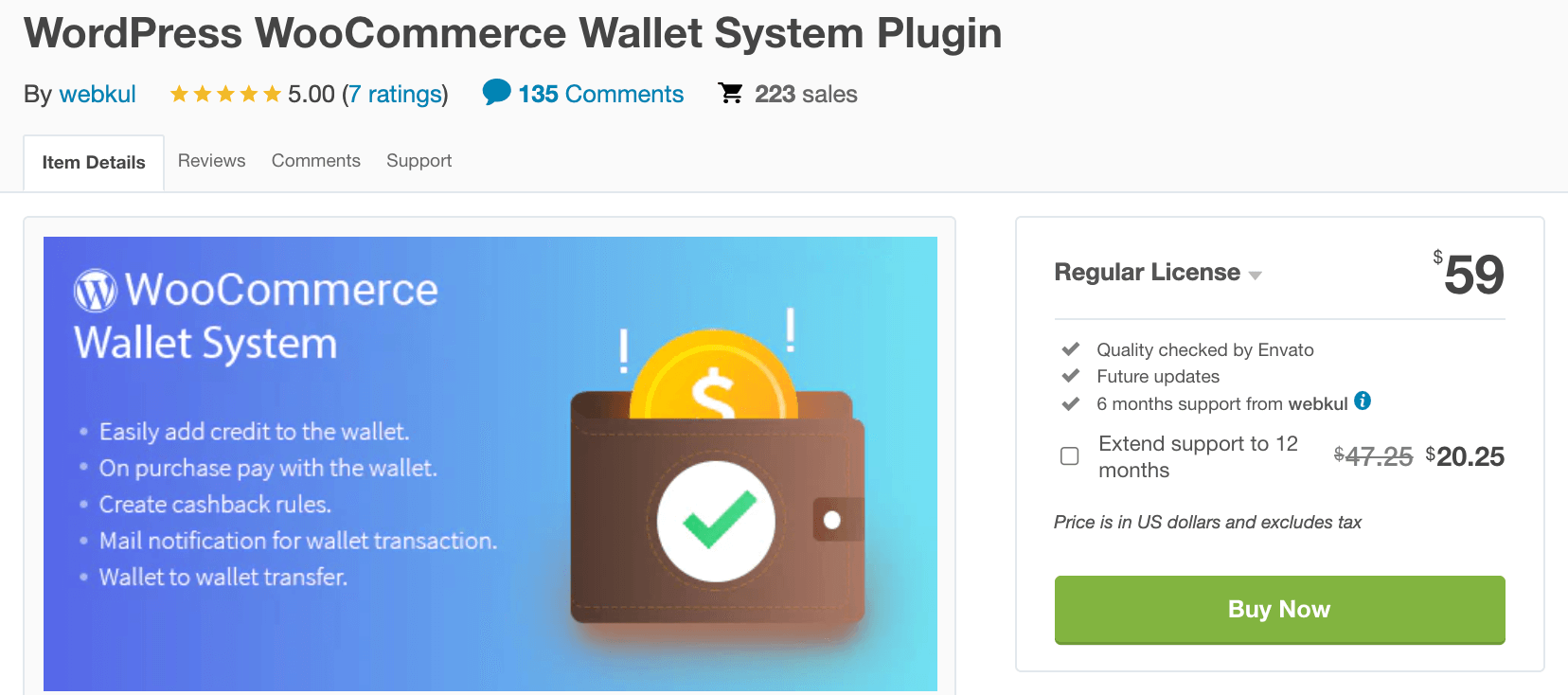 WordPress WooCommerce Wallet System Plugin by webkul developers