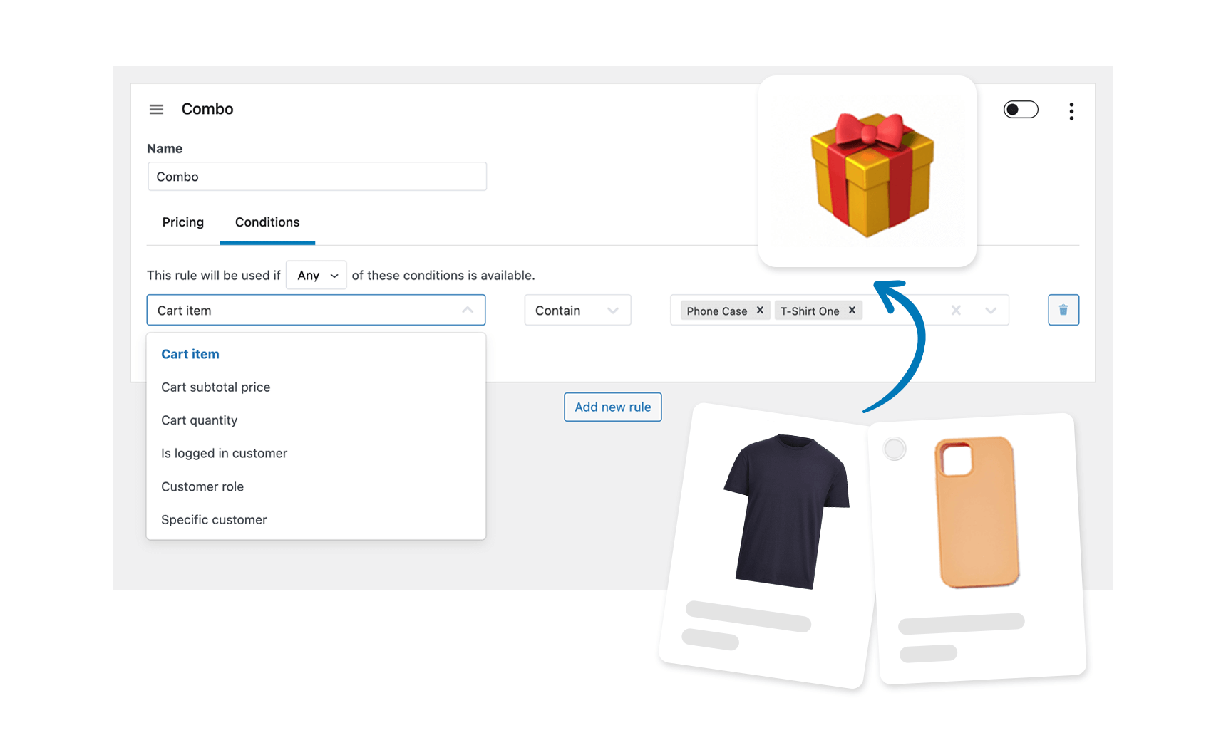 WooCommerce product pricing strategy to offer discounts and special gifts