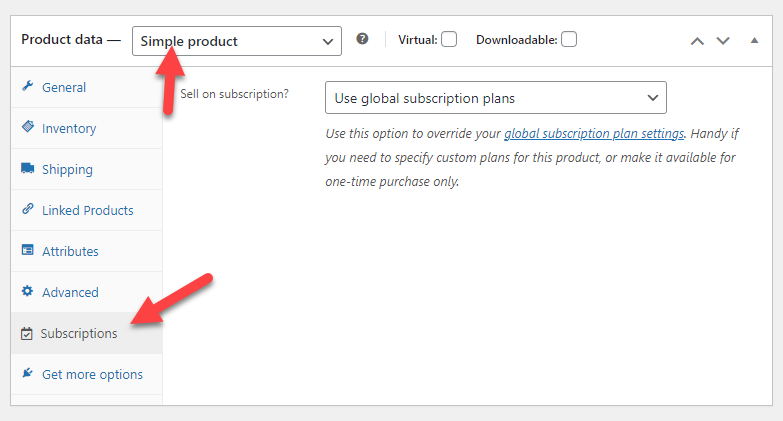 subscription options - buy once or subscribe for woocommerce subscriptions