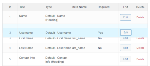 Drag and drop to rearrange form fields