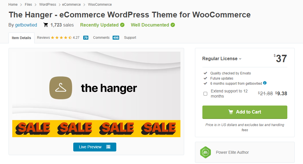 the hanger - dropshipping WordPress themes