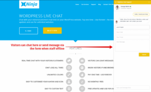 WordPress live chat