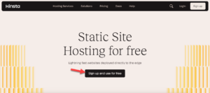 kinsta static site hosting