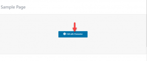 edit with elementor