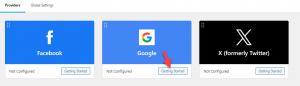 configure google