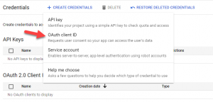 oauth client id