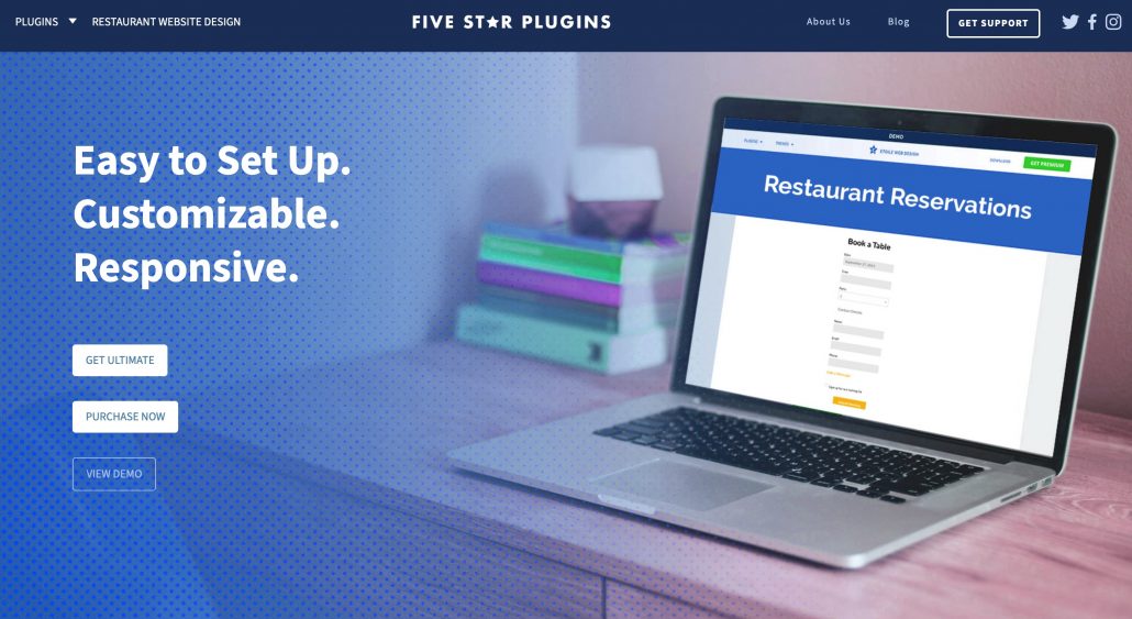 Five Star Restaurant Reservation