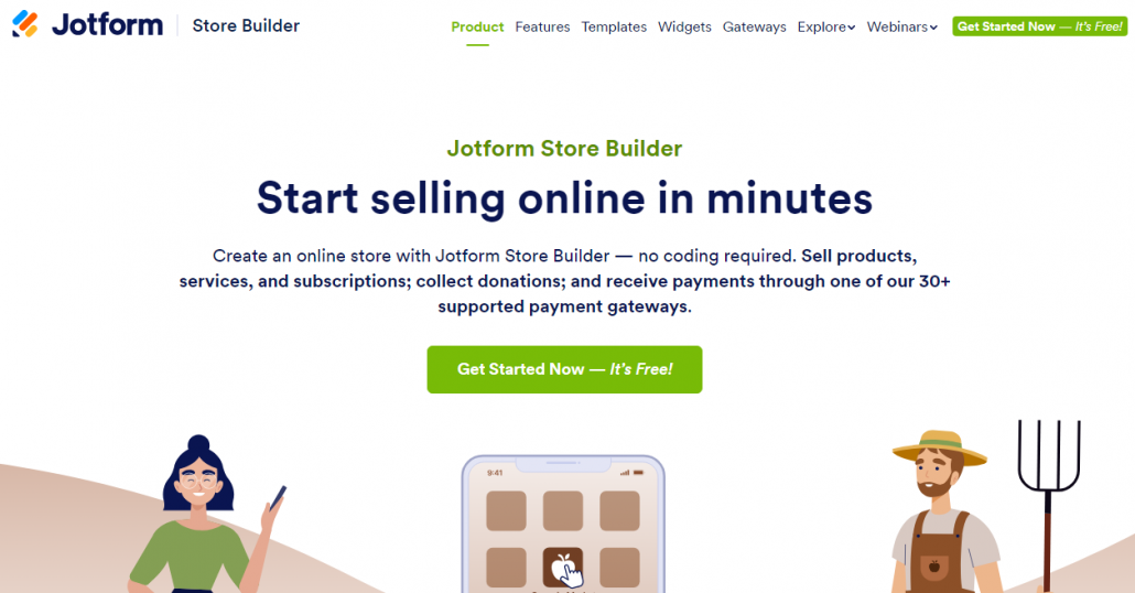 Jotform - WordPress eCommerce